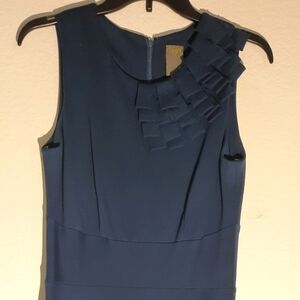Elegant Navy Blue Dress